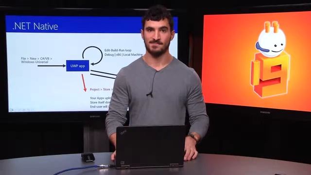 .NET for UWP Part 2: Introduction to .NET Native | XAML Developer смотреть онлайн