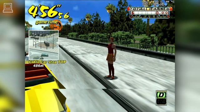 Crazy Taxi Gameplay Intel Extreme Graphics 2 смотреть онлайн