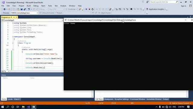 C#.net basic tutorial part - 06 | Get User Input | visual studio смотреть онлайн