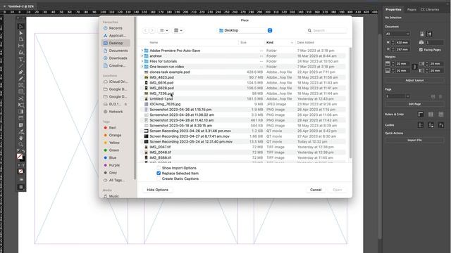 Adobe Indesign 3 columns layout and export to PDF смотреть онлайн