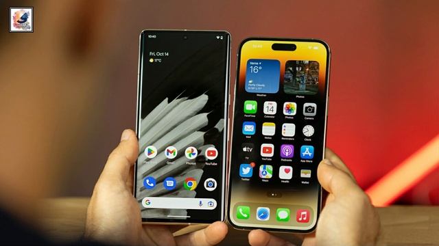 iPhone 15 Pro vs Google Pixel 7 Pro - ANDROID vs iOS Comparison 🔥 смотреть онлайн