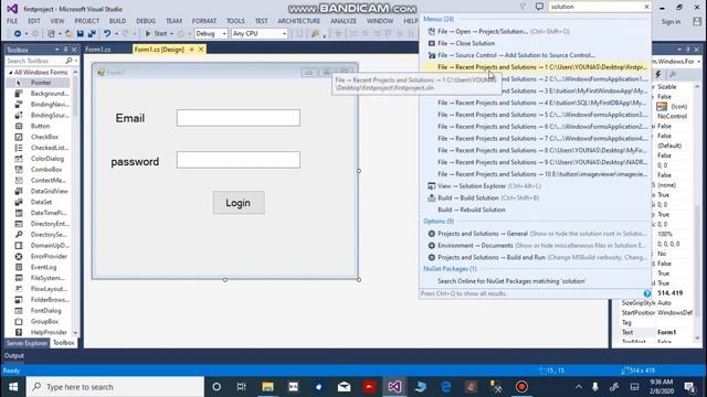 how to make email login Form using C# смотреть онлайн