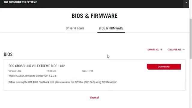 How to Download driver Asus ROG CROSSHAIR VIII EXTREME Motherboard windows 11 or 10 смотреть онлайн