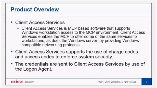 MCP 18.0 Client Access Services смотреть онлайн