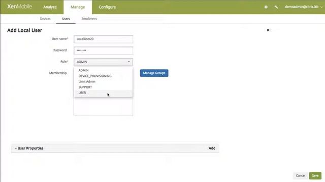 XenMobile 10 "How To" - Create a Local User смотреть онлайн
