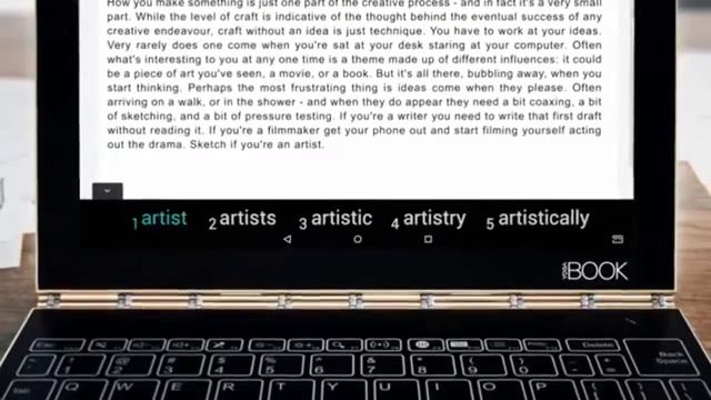 Comercial Lenovo Yoga Book смотреть онлайн