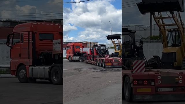 Поехали трудиться.. Хорошей работы #минипогрузчик #спецтехника #погрузчик смотреть онлайн