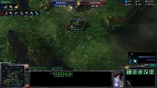 Starcraft 2 - Fenix vs EG.Axslav - TvP смотреть онлайн