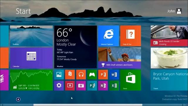 Windows 8.1 Pro Preview смотреть онлайн