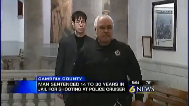 Man who opened fire at Cambria Co. police station sentenced смотреть онлайн