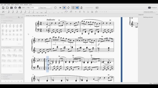Sonata in C Major Opera 1 (Screen Record Again) смотреть онлайн