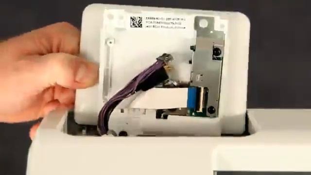 Replace the Control Panel | HP LaserJet M605x, M606x | HP Support смотреть онлайн