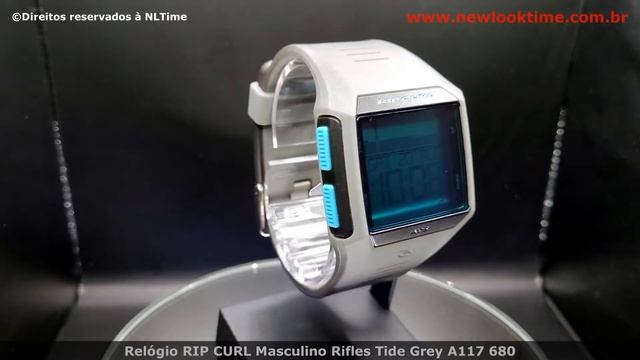 Relógio RIP CURL Masculino Rifles Tide Grey A117 680 смотреть онлайн