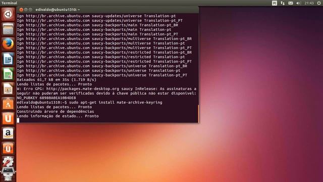 Instalando o Mate Desktop no Ubuntu 13.10 смотреть онлайн