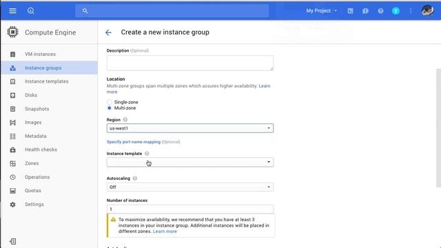 Create Managed Instance Group смотреть онлайн