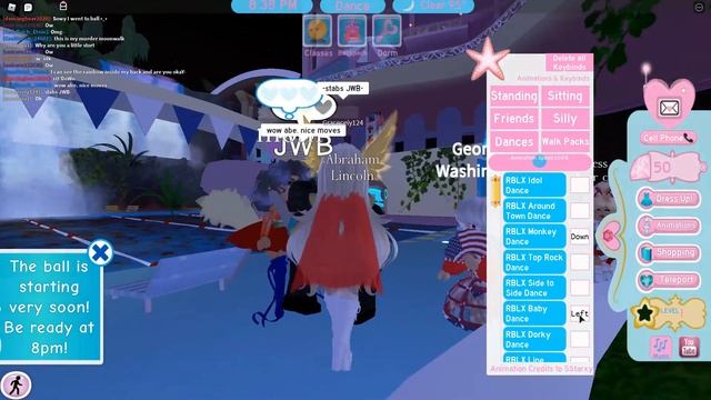 Trolling as ABE LINCOLN (With my daughter gorygaming24601as JWB) // Roblox Royale High смотреть онлайн