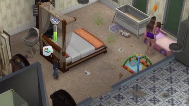 Симс 4 Многодетная: Скарлетт 23 года 5 детей смотреть онлайн