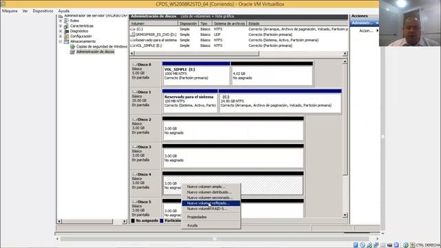 Creación de Volúmenes Dinámicos con Windows Server 2008 R2 смотреть онлайн