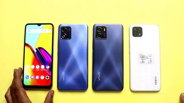 Realme C30 vs Vivo Y01 vs Vivo Y15s vs Oppo A16k - Under 10000 Phones Comparison смотреть онлайн