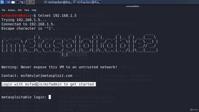Information Disclosure Telnet Exploit смотреть онлайн