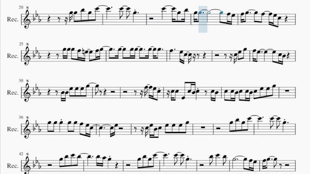 Recorder Sheet Music: How to play Crazy by Gnarls Barkley смотреть онлайн