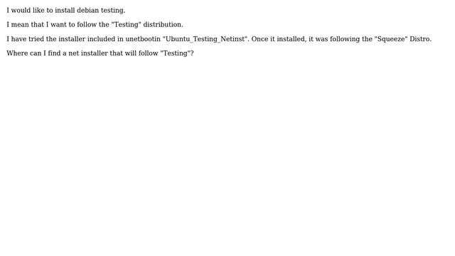 Unix & Linux: How to install Debian Testing? смотреть онлайн