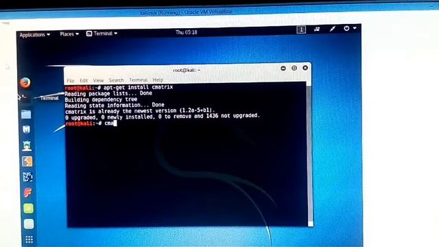 How to make Matrix effect in Kali Linux смотреть онлайн