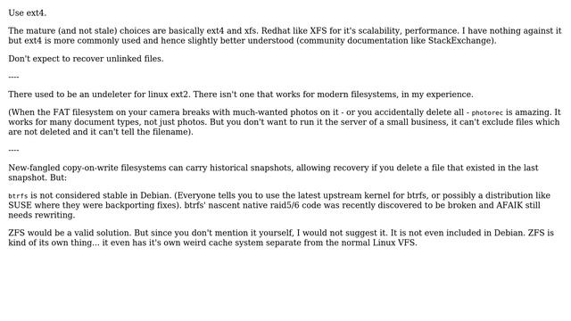Unix & Linux: Linux filesystems recoverability (2 Solutions!!) смотреть онлайн