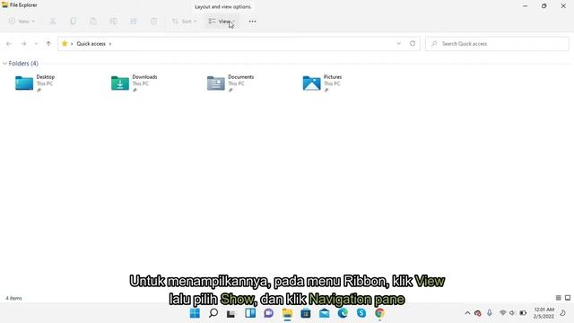 Cara Menampilkan Panel Navigasi pada File Explorer di Windows 11 смотреть онлайн