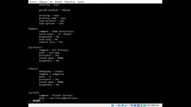 Instalación y configuración de Samba en CentOS смотреть онлайн
