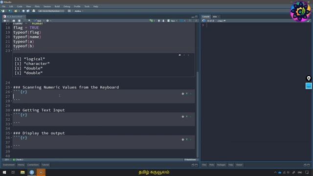 R Basics | Data Types | Input | Output | Part-2 смотреть онлайн