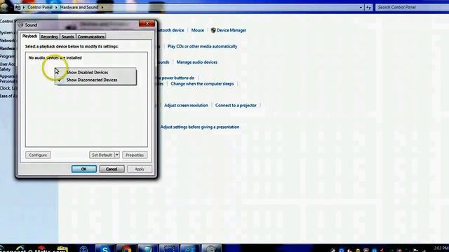 Accidently disabled audio devices | Fix смотреть онлайн
