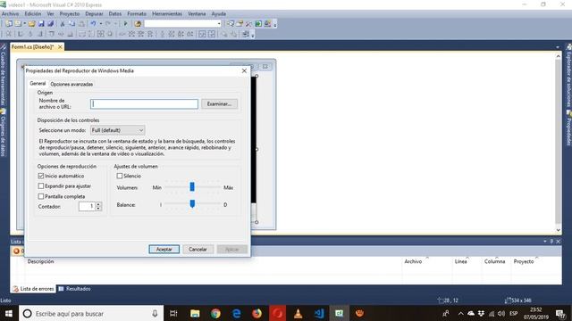 Como agragar video en windows form usando C# смотреть онлайн