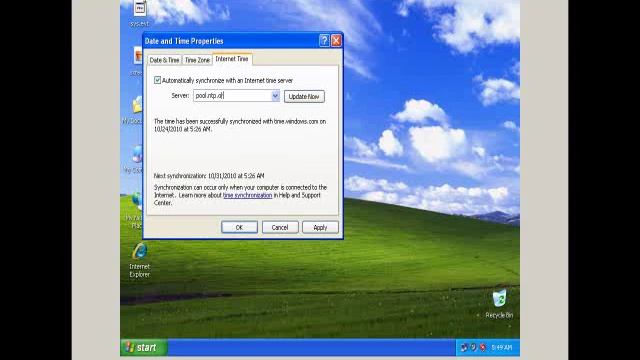 Windows XP Time Service 1 смотреть онлайн