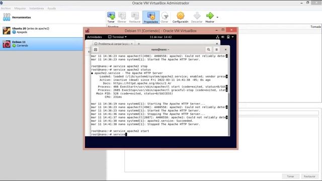Instalación Apache2 en Linux Debian y Ubuntu смотреть онлайн