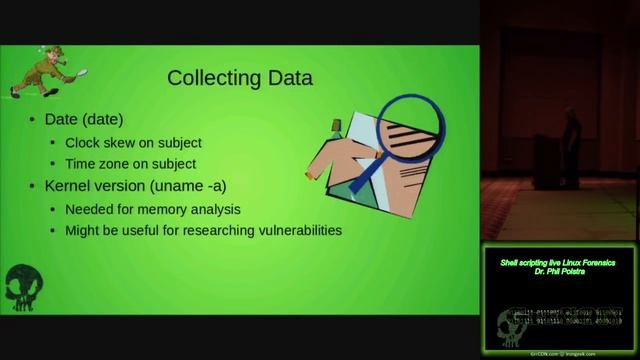 Shell scripting live Linux Forensics Dr Phil Polstra смотреть онлайн