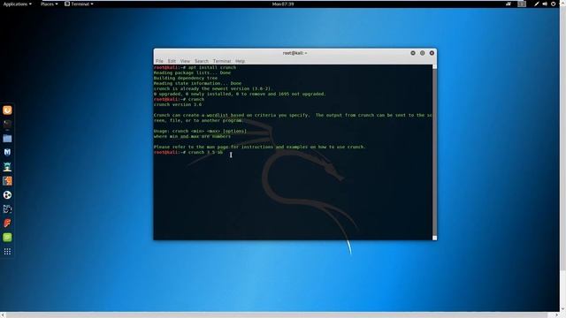 Create Word list Using Kali Linux смотреть онлайн