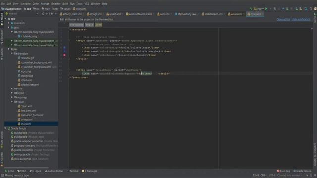 How to implement Android Splash Screen Without Creating an Activity | Android Programming смотреть онлайн