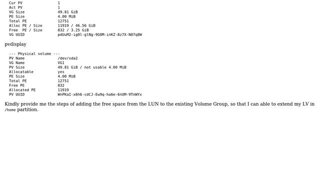 Ubuntu: Adding space to the existing volume group смотреть онлайн