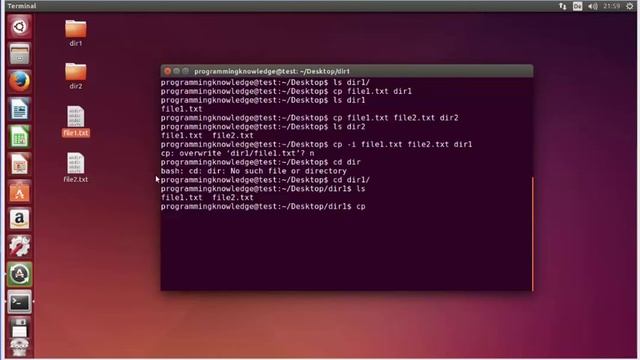 Linux Command Line Tutorial For Beginners 8 cp command смотреть онлайн