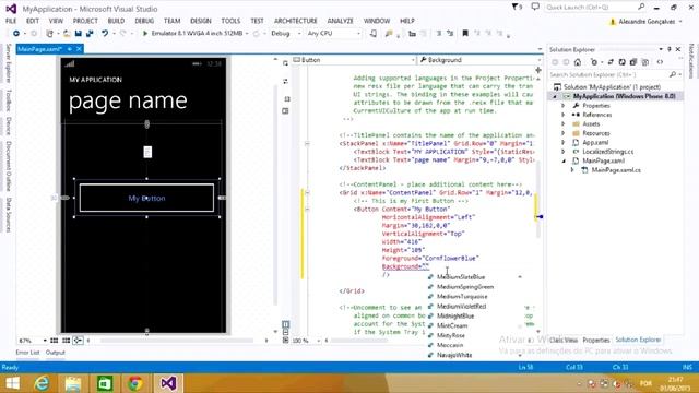 Windows Phone First Steps - Class #1 смотреть онлайн