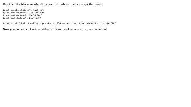 Unix & Linux: iptables problem new ip andresse (2 Solutions!!) смотреть онлайн