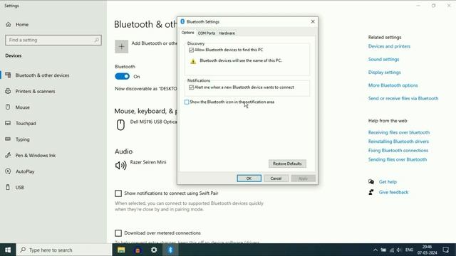 Bluetooth NOT Working | Bluetooth icon missing Windows 10 смотреть онлайн