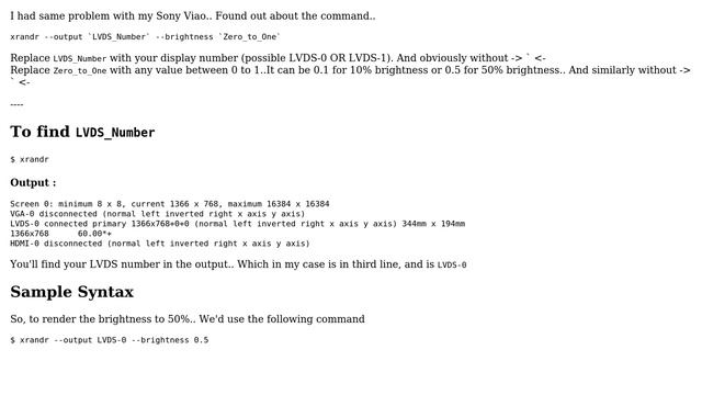 Sony VPCEG brightness issue on Linux Mint 13 (2 Solutions!!) смотреть онлайн