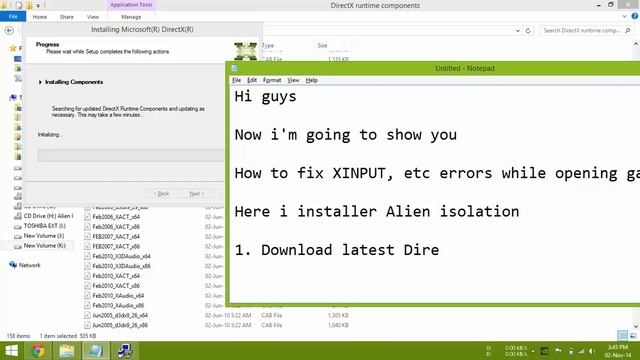 Windows Xinput1_3 error fix смотреть онлайн