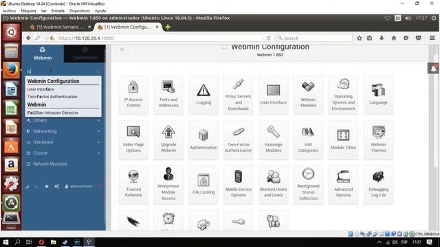 Instalación y vistazo rápido de Webmin Ubuntu server 18.04 смотреть онлайн
