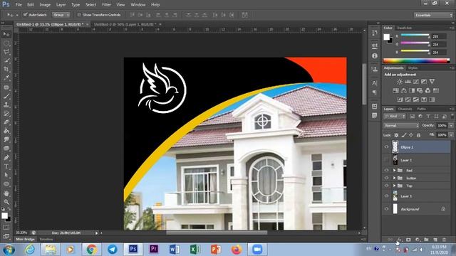 មេរៀនទី៧ Adobe Photoshop CS6 លំហាត់ទី១ смотреть онлайн