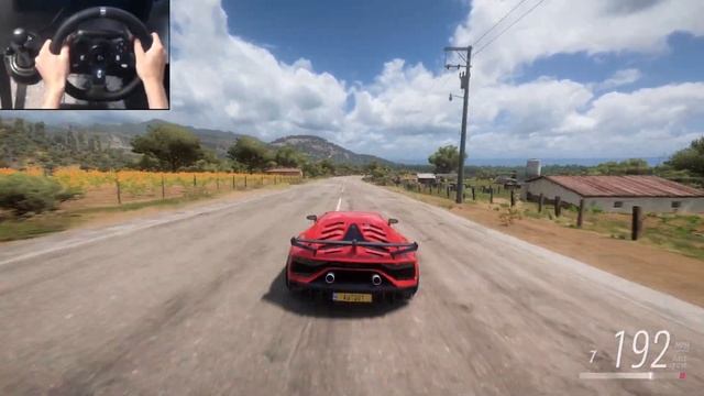 1600HP Lamborghini Aventador SVJ | Forza Horizon 5 | Steering Wheel & Shifter Gameplay смотреть онлайн