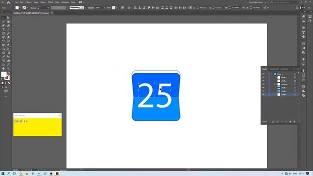 Adobe Illustrator Tutorial - Create Calendar Icon
