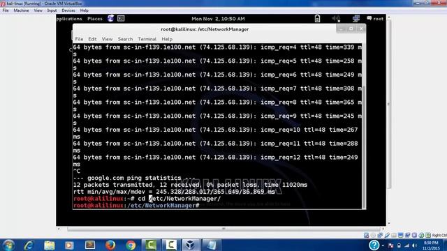 How to use Kali Linux +Network Settings смотреть онлайн